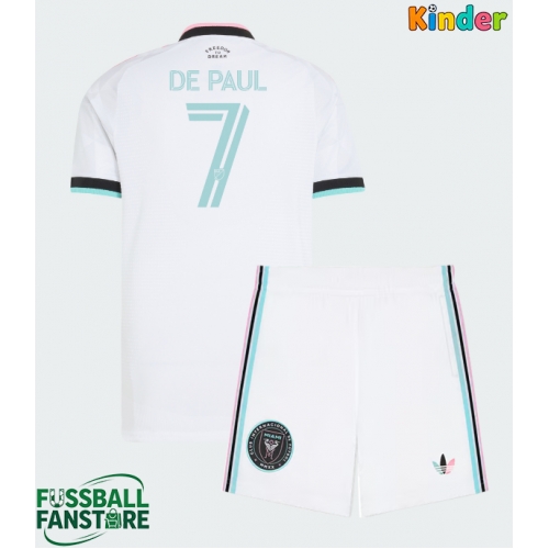 Inter Miami Rodrigo De Paul #7 Replik 3rd trikot Kinder 2026-27 Kurzarm (+ Kurze Hosen)